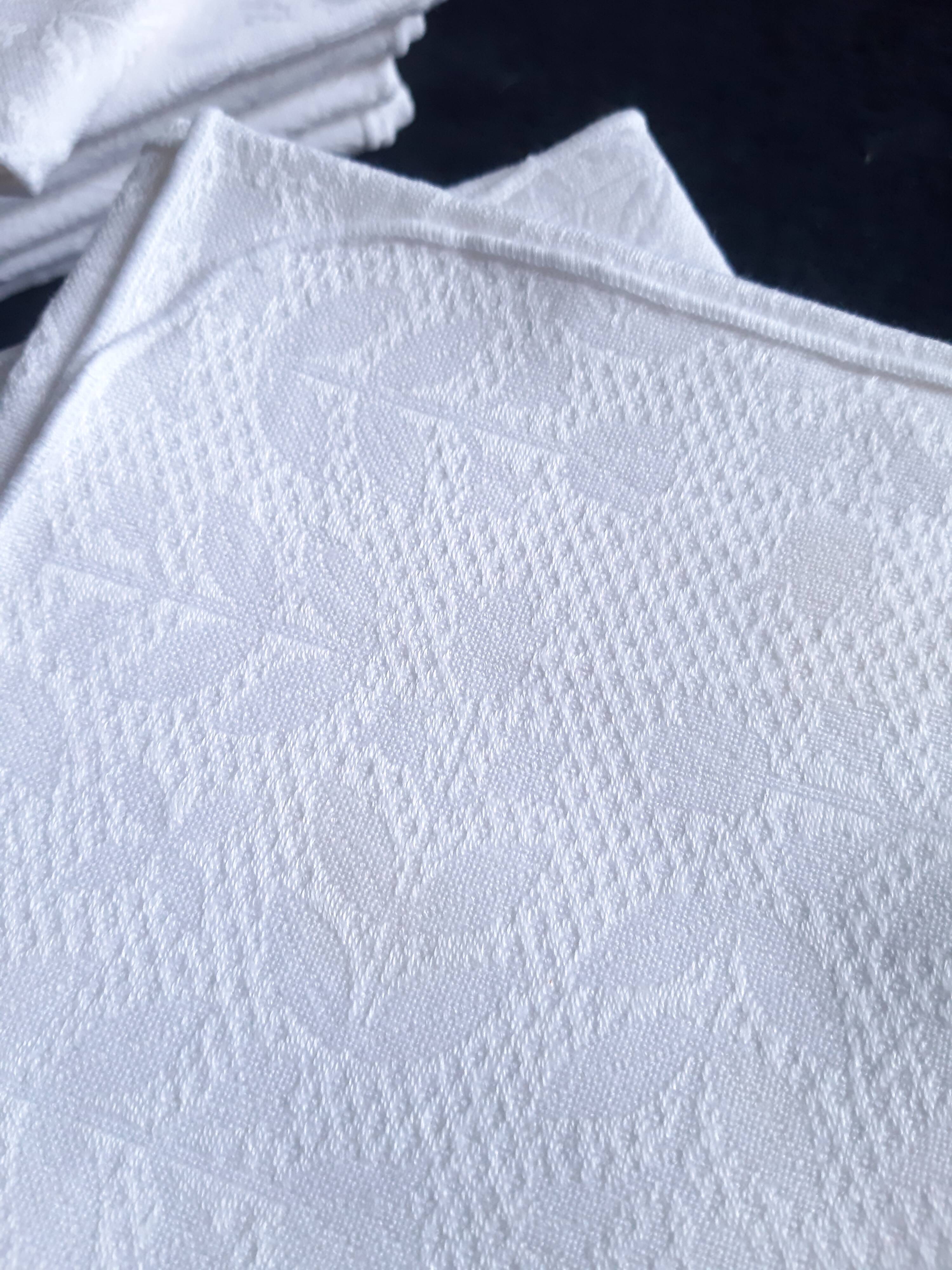 Tablecloth and 12 towels
