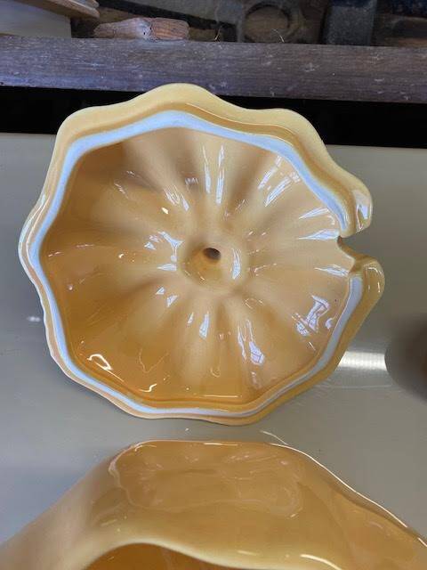 Pumpkin tureen with ladle