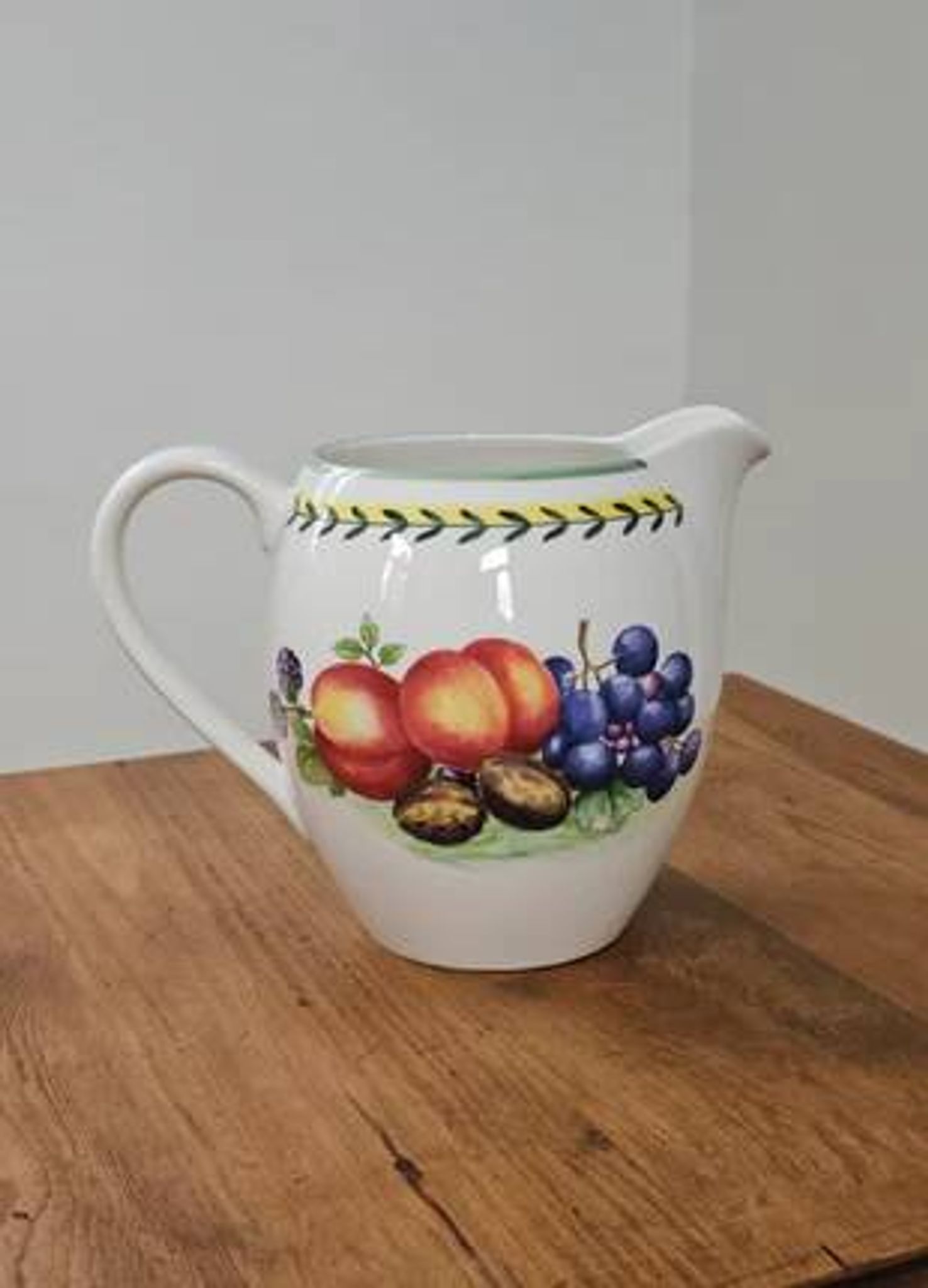 Porcelain jug from Villeroy & Boch's French Garden Fleurence collection.