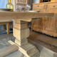 Monastery table in solid oak