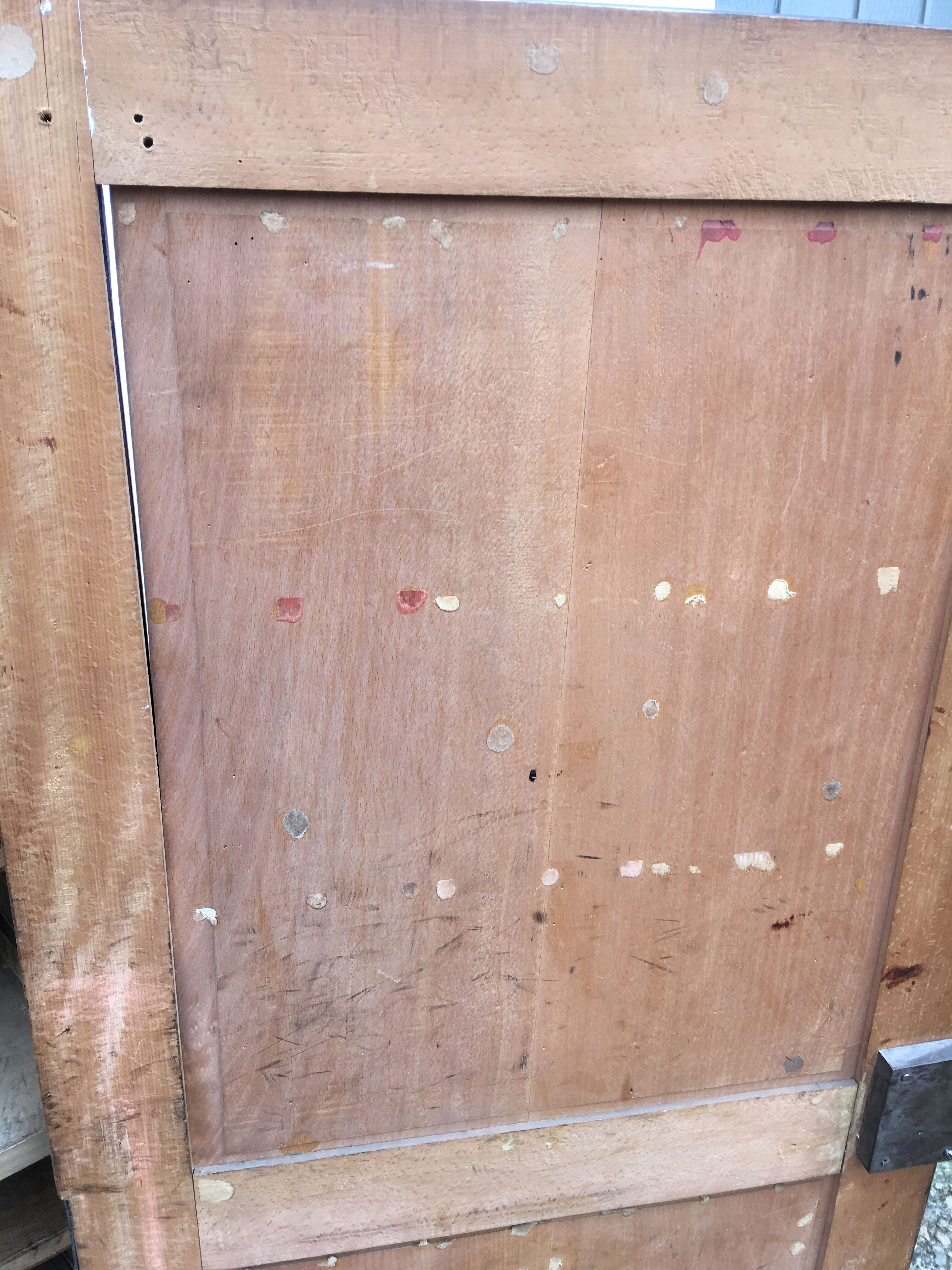 Wardrobe vintage door