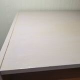 Desk with compass legs circa 1970