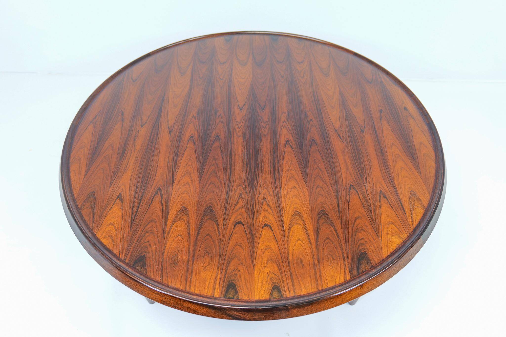 Mid-century rosewood coffee table "Bellis" Torbjörn Afdal Norway