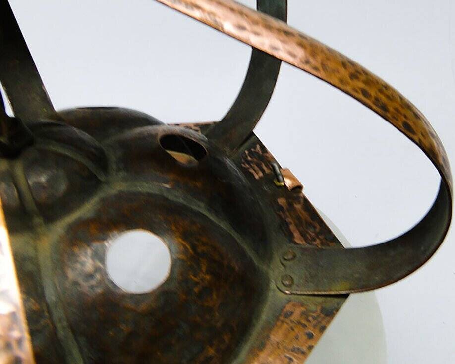 20th century glass pendant lamp, Austro-Hungary, 1890s