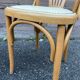 Paire de fauteuils bistrot bois courbé vintage