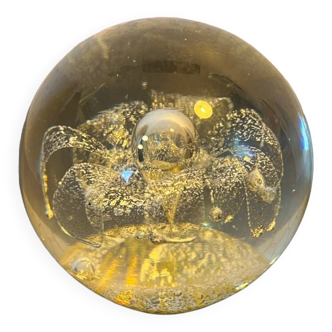 Bubble glass sulfur paper press