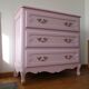 Vintage rose commode
