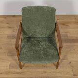 Mid-Century GFM-64 Armchair by Edmund Homa for Gościcińskie Furniture Factory, Poland