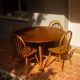 Paire de chaises bois Ercol, 1960