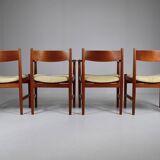 Hans Wegner dining chairs x4. Carl Hansen, Denmark. 1962
