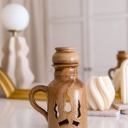 Stoneware tealight holder / oil warmer