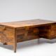 Rare large jacaranda executive desk by Jorge Zalszupin, L’Atelier São Paulo 1960