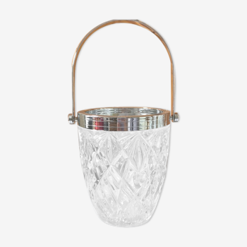 Glass ice bucket