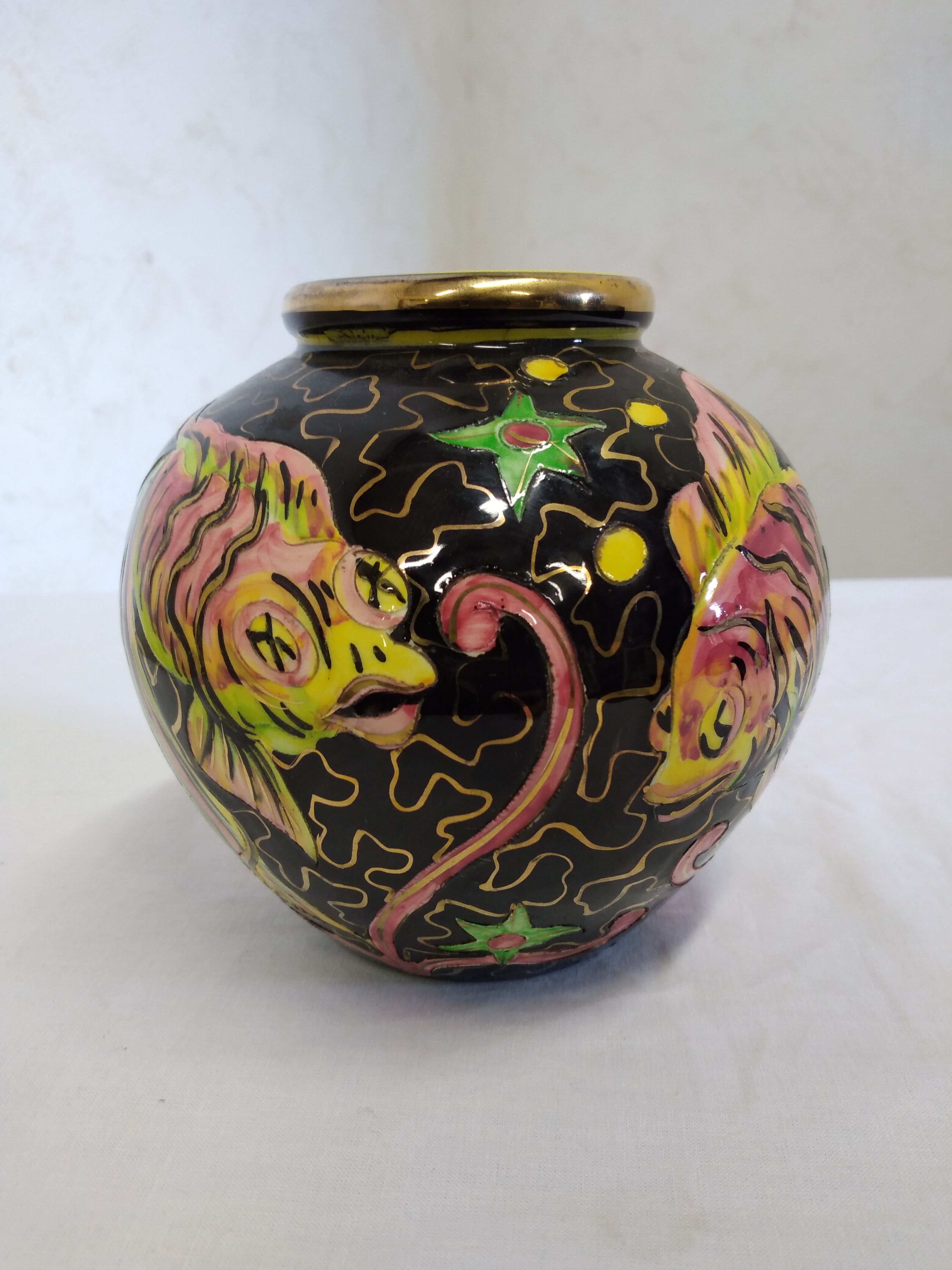 Cerart Monaco fish vase numbered fish