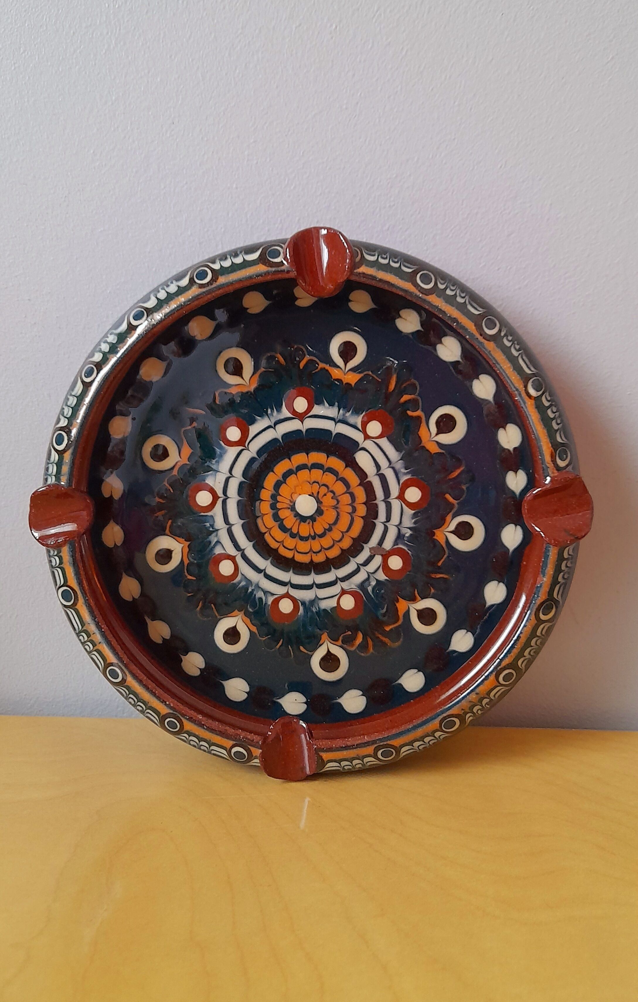 Ceramic ashtray 70s