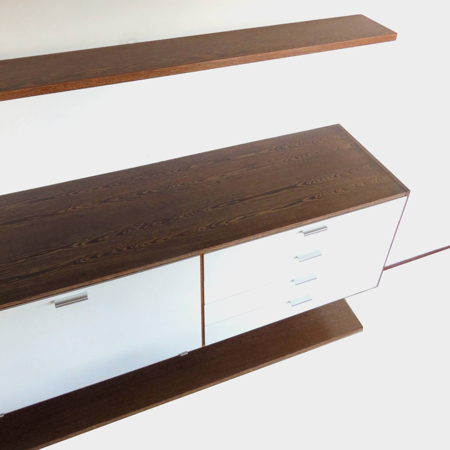 Vintage mid century modern design wall unit system by Cees Braakman for Pastoe, 1960s