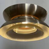 Golden pendant light by Carl Thore for Granhaga Metall. Sweden 1970s