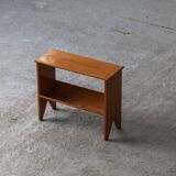 Petit banc / table d'appoint en pin