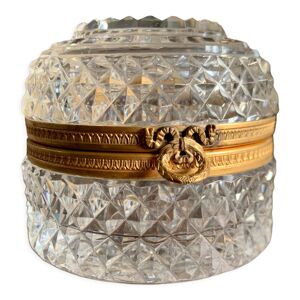 Boite en cristal et monture