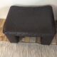 Pouf ottoman Jori en cuir des années 70-80