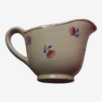 Badonviller milk jug circa 1920-30