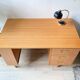 Vintage Scandinavian Formica Desk with 3 Drawers from the 70s