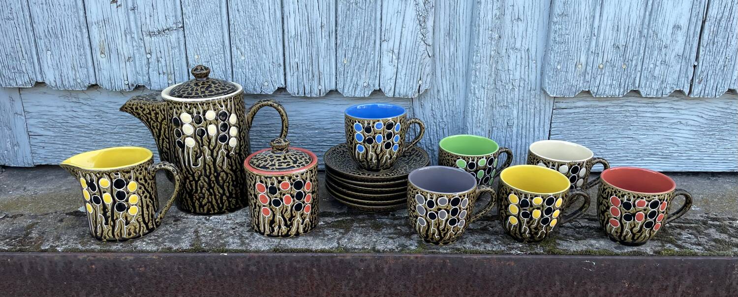 70's coffee service