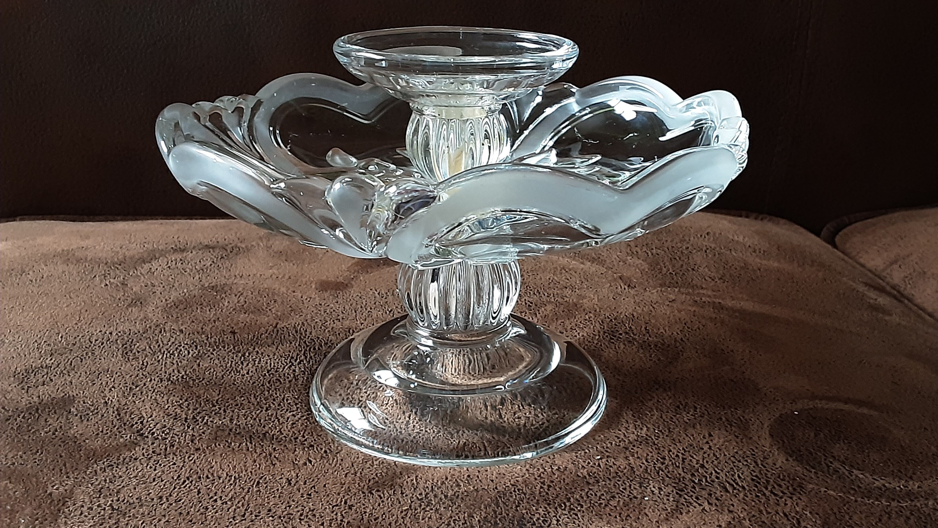 Original crystal candle holder