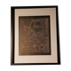 Tableau Vintage Art Optique - Victor Vasarely - Frame 50x40cm