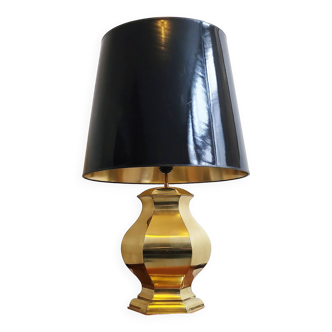 Lampe en métal doré, 1970