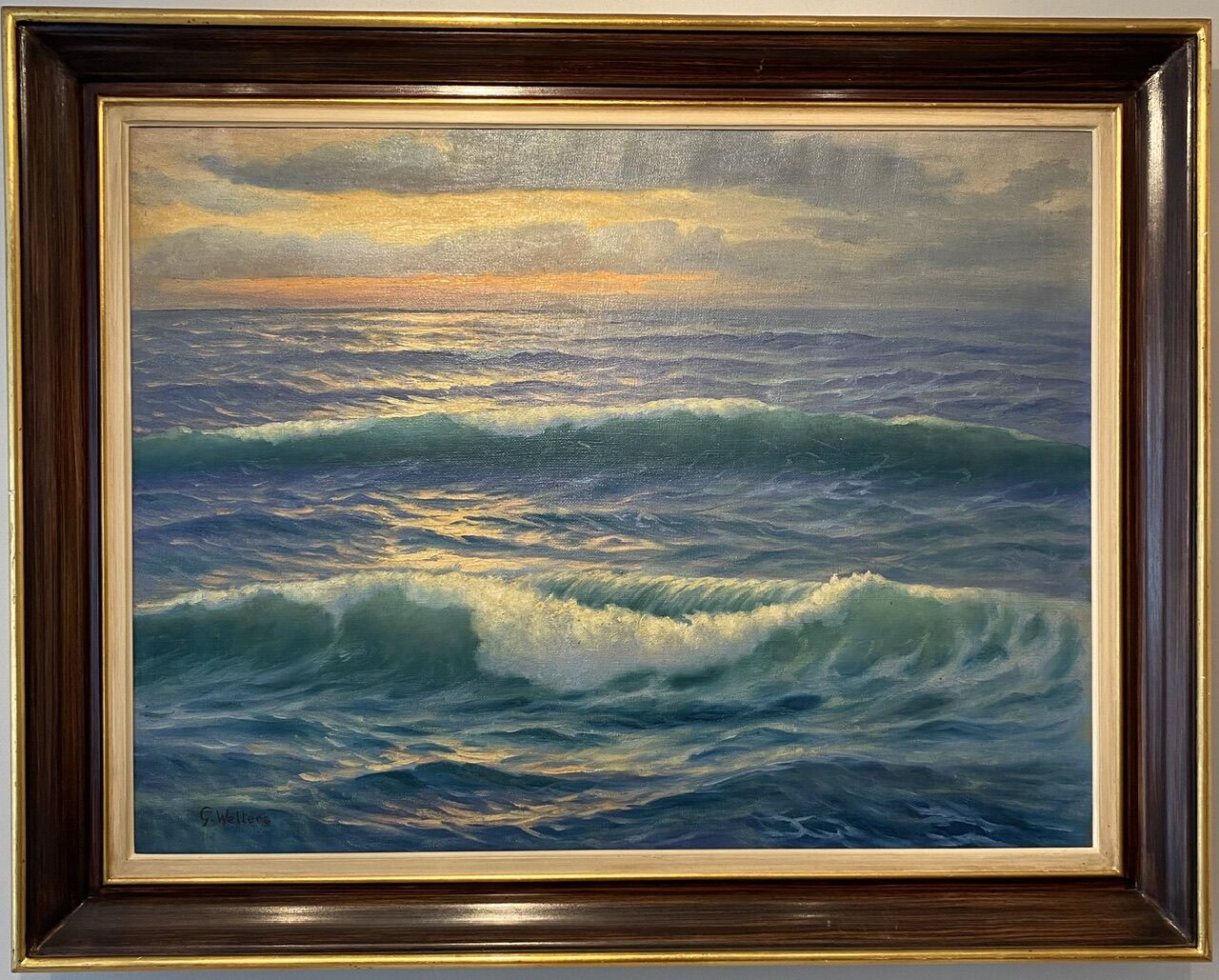 Tableau signée G Welters XXème siècle