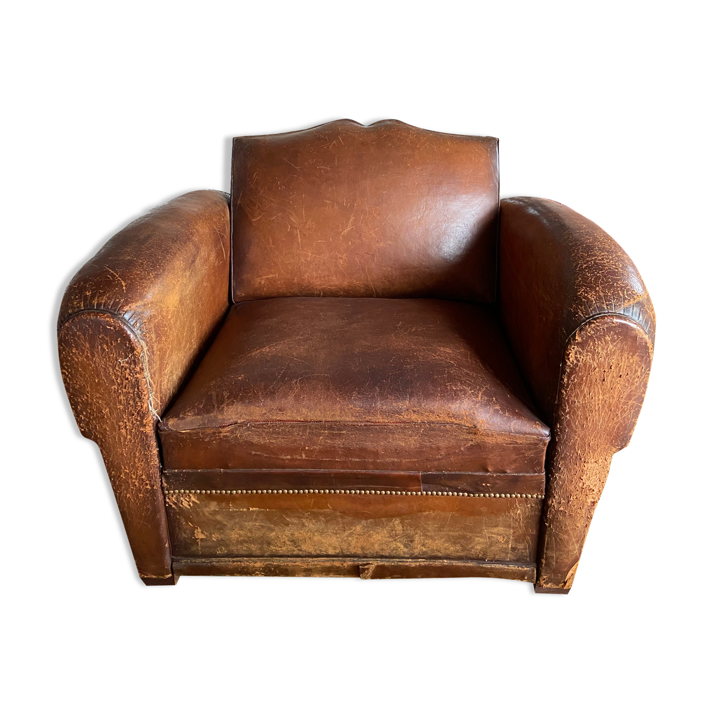 Fauteuil club moustache convertible