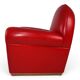Poltrona Frau Vanity Fair Leather Armchair by Renzo Frau, 1990