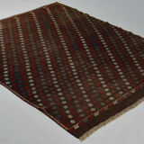 Anatolian handmade kilim rug 202 cm x 162 cm