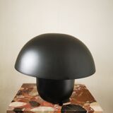Lampe champignon métal noir