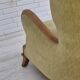 1960s, Danish armchair in original very good condition, furniture velour, oak wood.