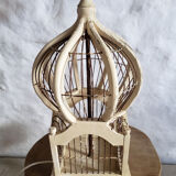 Vintage cage lamp