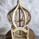 Lampe cage vintage