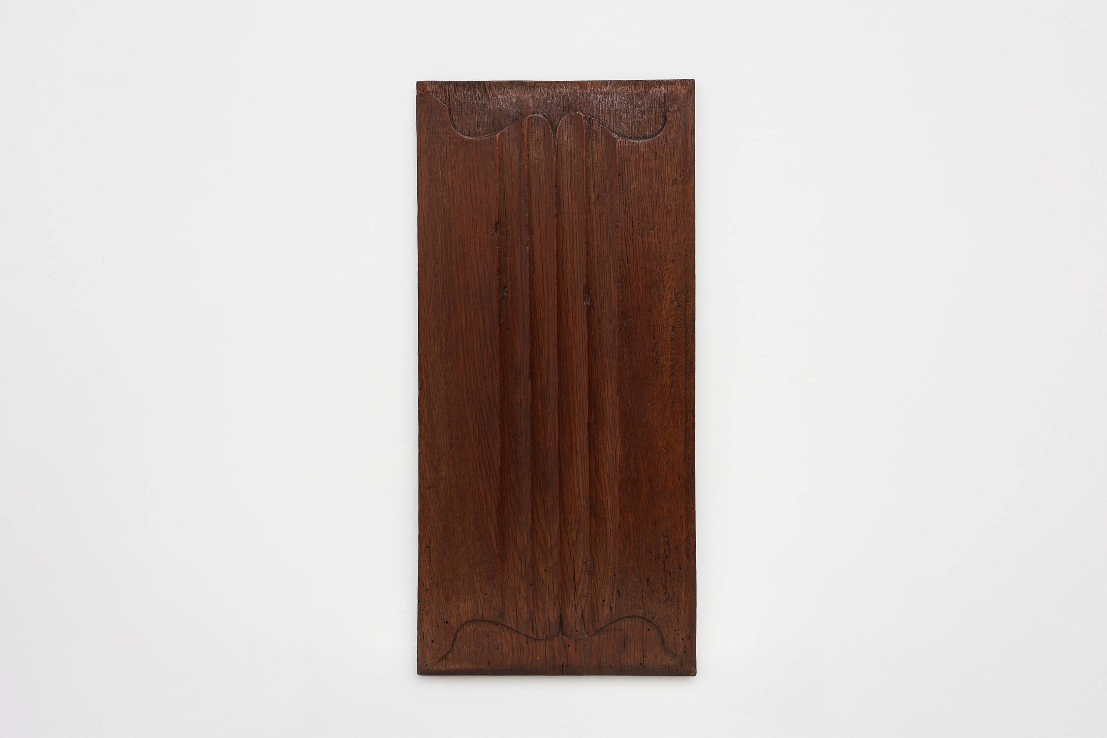 16th Century oak carved Gothic Panel, Belgium