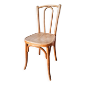 Turned wooden bistro chair, Fischel