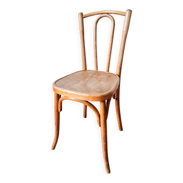 Turned wooden bistro chair, Fischel