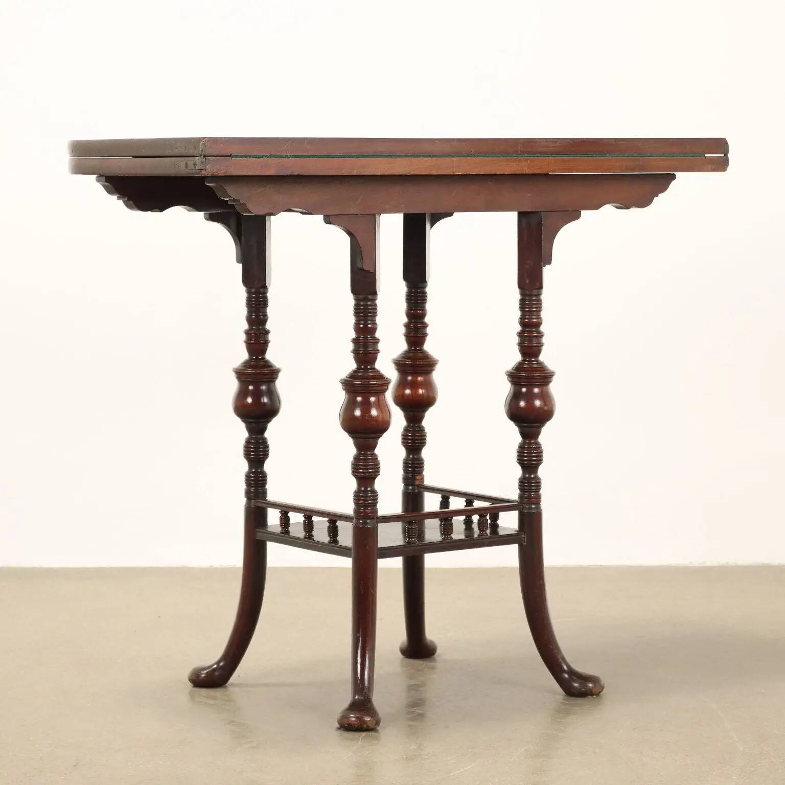 Table basse ancienne victorienne en acajou, Angleterre, XIXe siècle