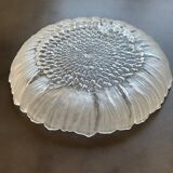 Antique crystal presentation plate
