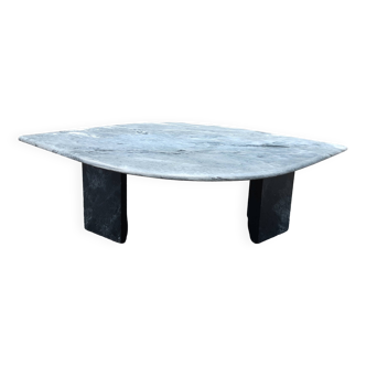 70s marble coffee table
