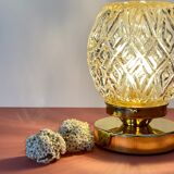 Table lamp glass vintag globe