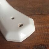 Patère en porcelaine