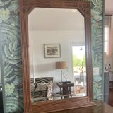 Fireplace mirror