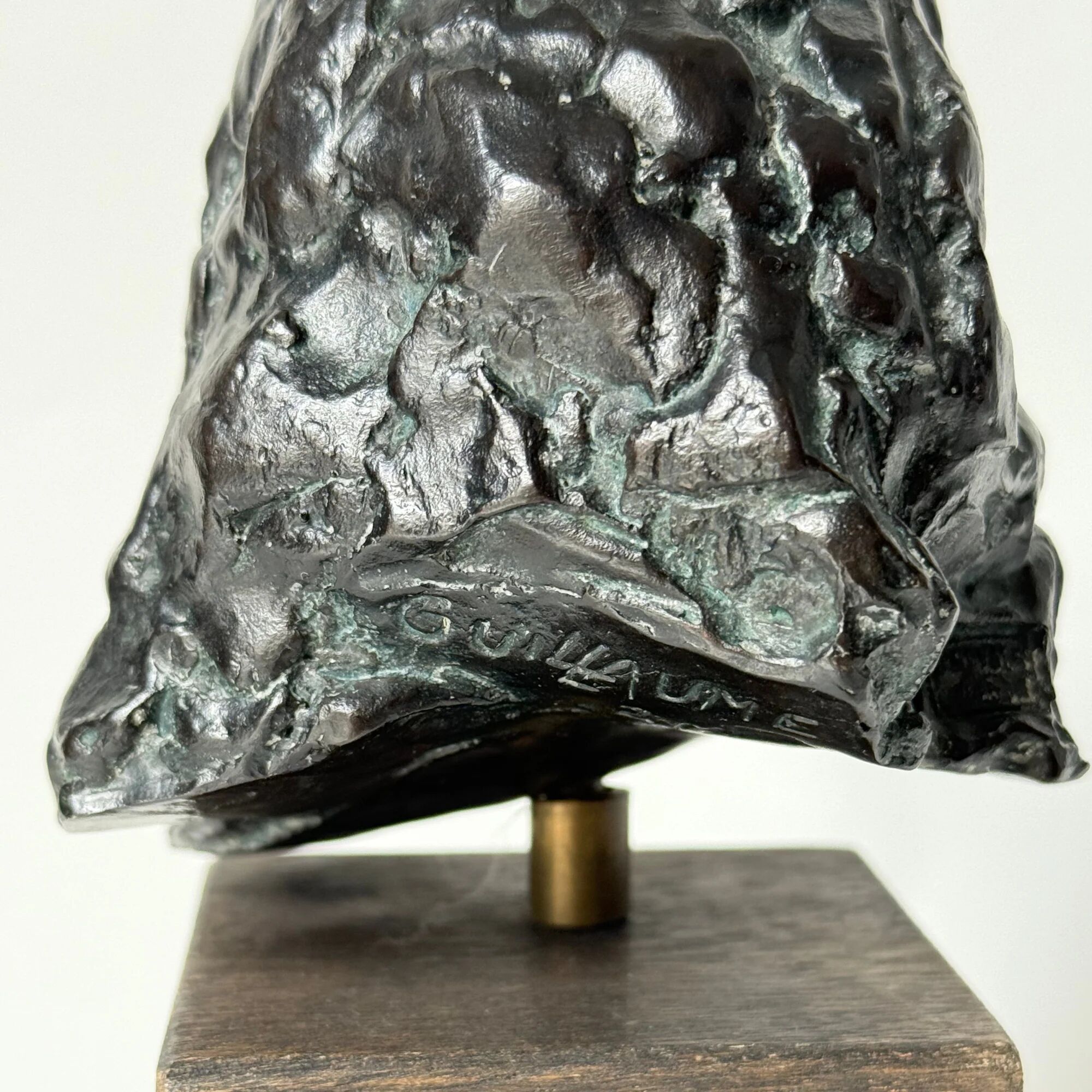 Bronze, portrait of a woman | Maurice Guillaume, 20th century