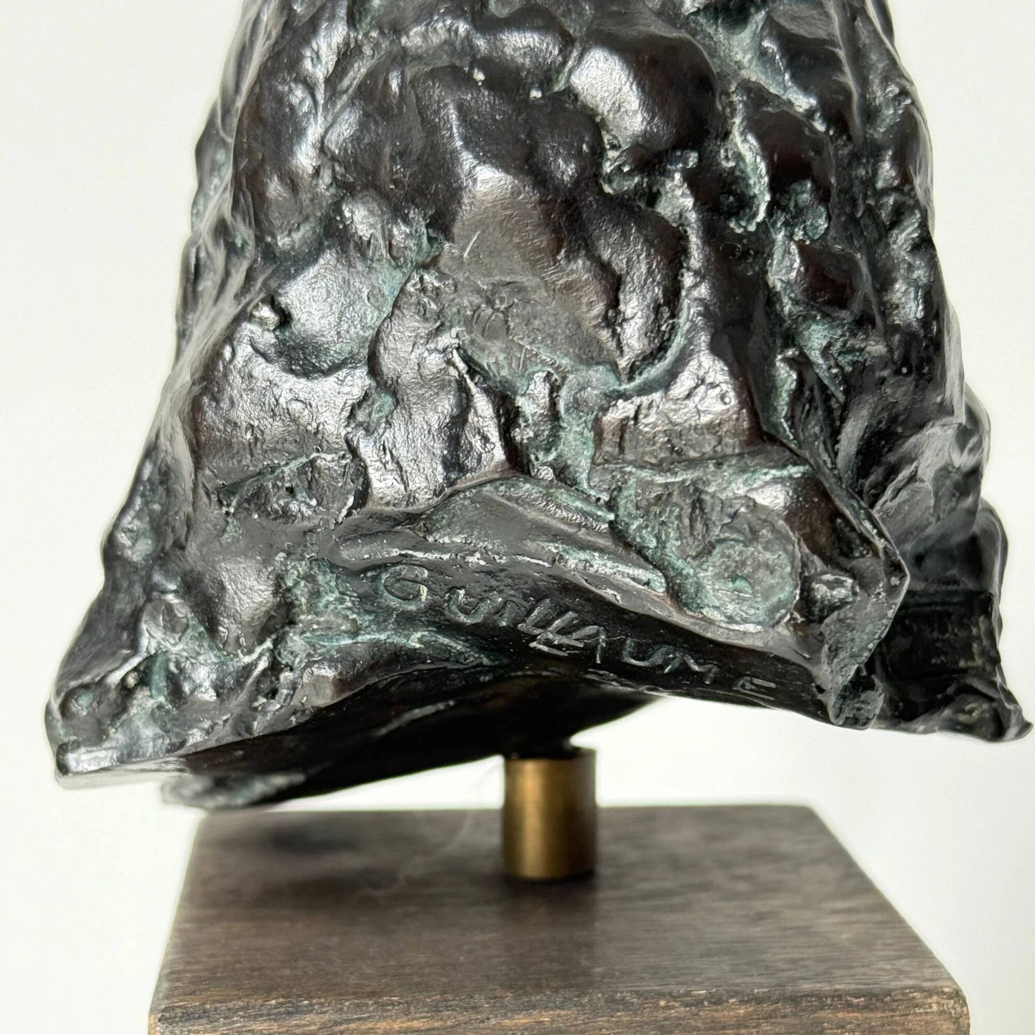 Bronze, portrait of a woman | Maurice Guillaume, 20th century