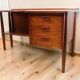 Scandinavian "boomerang" free-form desk in teak - 1960s